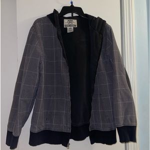 Lightweight jacket,Rte 66 brand, zipper and hood, size med